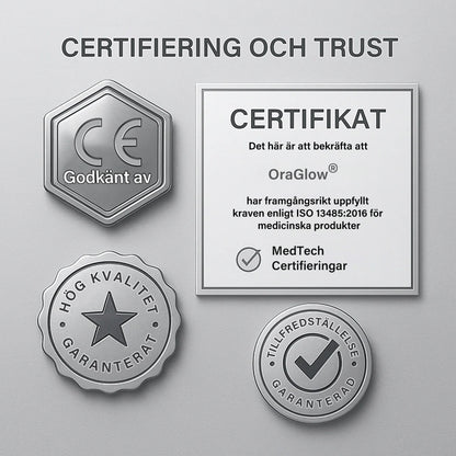 🌈 OraGlow ®  Anpassade Funktionsproteser – Kliniskt testade komfortproteser | Tillverkade i Sverige | CE-märkta 🦷